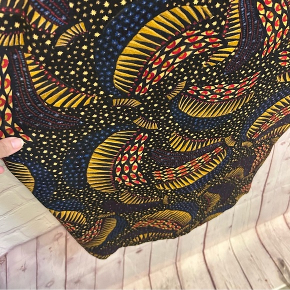 Farm Rio New Black Wild Bananas Jersey Stretch Dress size XL coastal chic - Picture 10 of 13